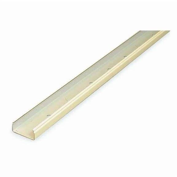 Cover Plate Raceway, 2400 Series, 1 Channel, 1-7/8 in W, 7/8 in H, 5 ft L, Ivory V2400B