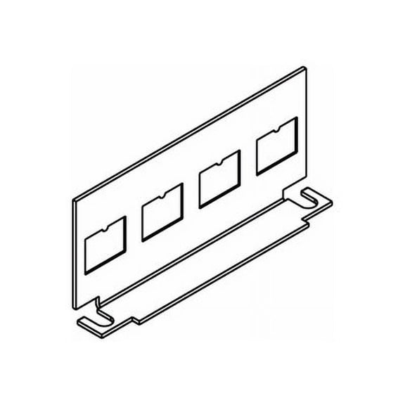 Wiremold Walker Legrand CILT-4TKO Data Bracket 4RJ/KO Communication Bracket