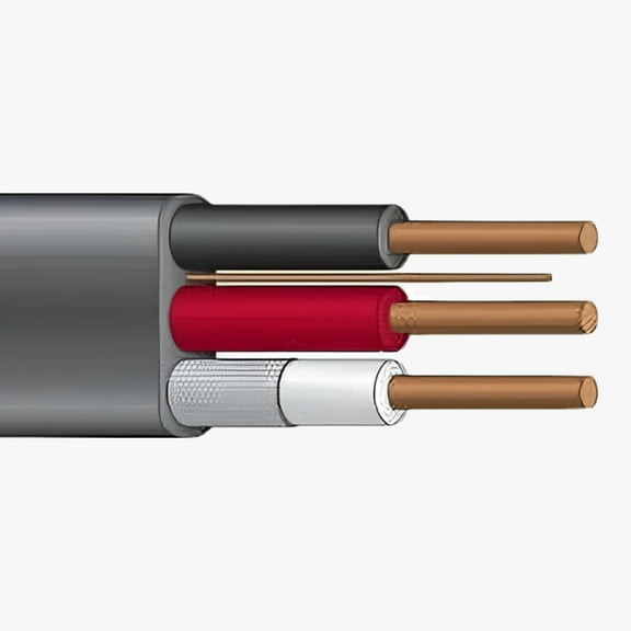 Wirenco 10 Gauge 100' Black PVC Electrical Wire