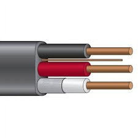 Wirenco 6/3 UF-B Wire, Underground Feeder and Direct Earth Burial Cable (75Ft Cut)