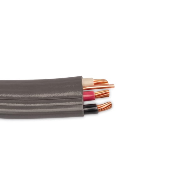 Wirenco 6/3 UF-B Wire, Underground Feeder and Direct Earth Burial Cable (85Ft Cut)