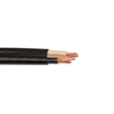 Nassau 75' 6/2 NM-B Romex Style Wire With Ground – Black Sheathed Copper Cable 600V