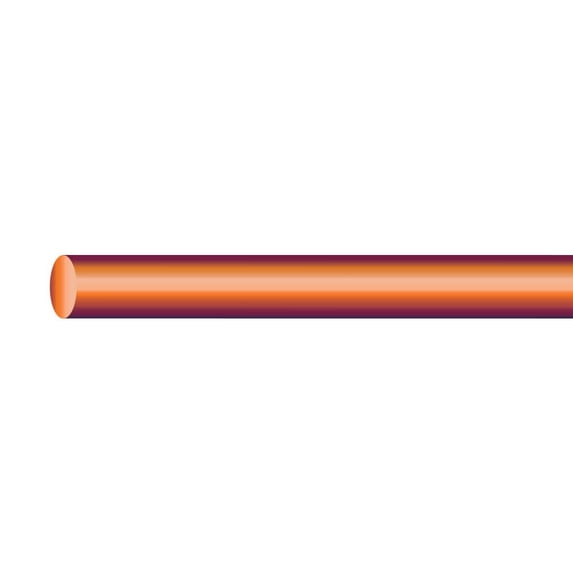 Wirenco 8 AWG Solid Bare Copper Building Wire (100 FT Cut)