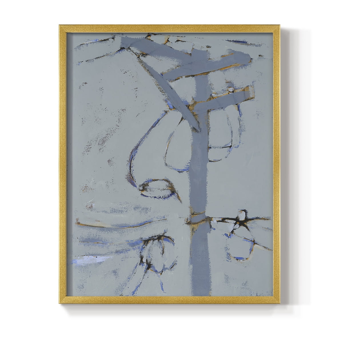 Wires VI Framed Print - Solid Wood in Single Picture Frame Solid Wood 2 Framed Print