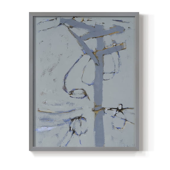 Wires VI Framed Print - Solid Wood in Single Picture Frame Solid Wood 2 Framed Print