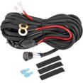 Wiring Harness 1 Lead, Heavy Duty 12V Rocker Switch Nylon Wiring