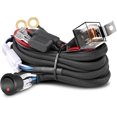 Wiring Harness 1 Lead, Wiring Harness Kit for LED Light Bar Fog Light