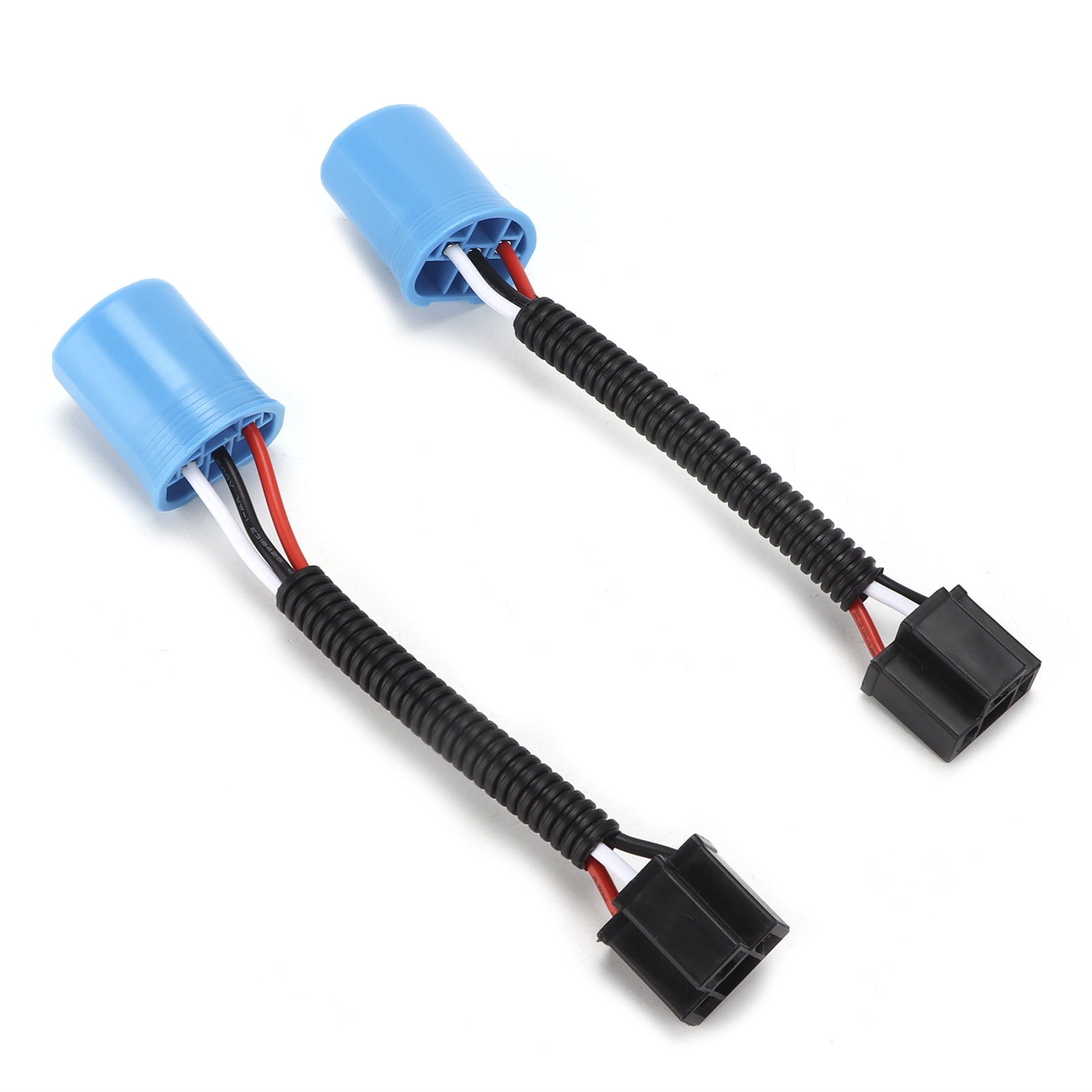 Wiring Harness, 1Pair 12V24V 9007 Male To H4 9003 Female Wire Harness Connector Adapter