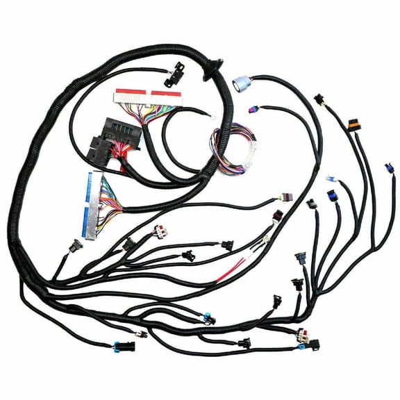 Wiring Harness 4L60E DBW PCM Compatible with GM Gen III LS 1997-2004 Based Engines 4L60E 4L70E 4L75E LS Swap Engine Harness Stand Alone Wire Harness Drive by Wire Throttle Body