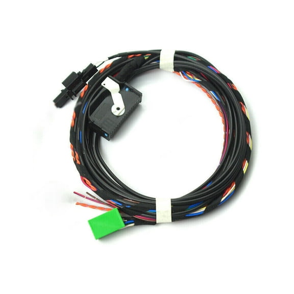 Wiring Harness Cable for VW Car Radio RNS510 9W2 9W7 Bluetooth 1K8035730D