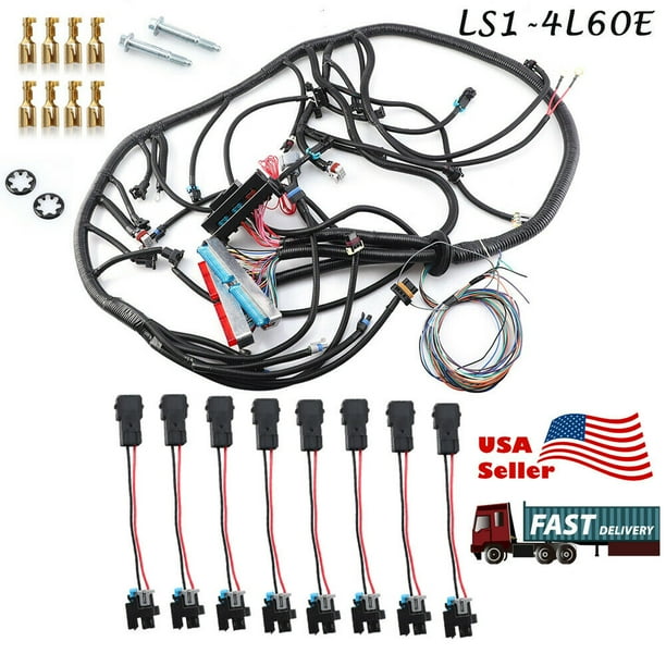 Wiring Harness Stand Alone 9706 4L60E DBC for LS SWAPS 4.8 5.3 6.0