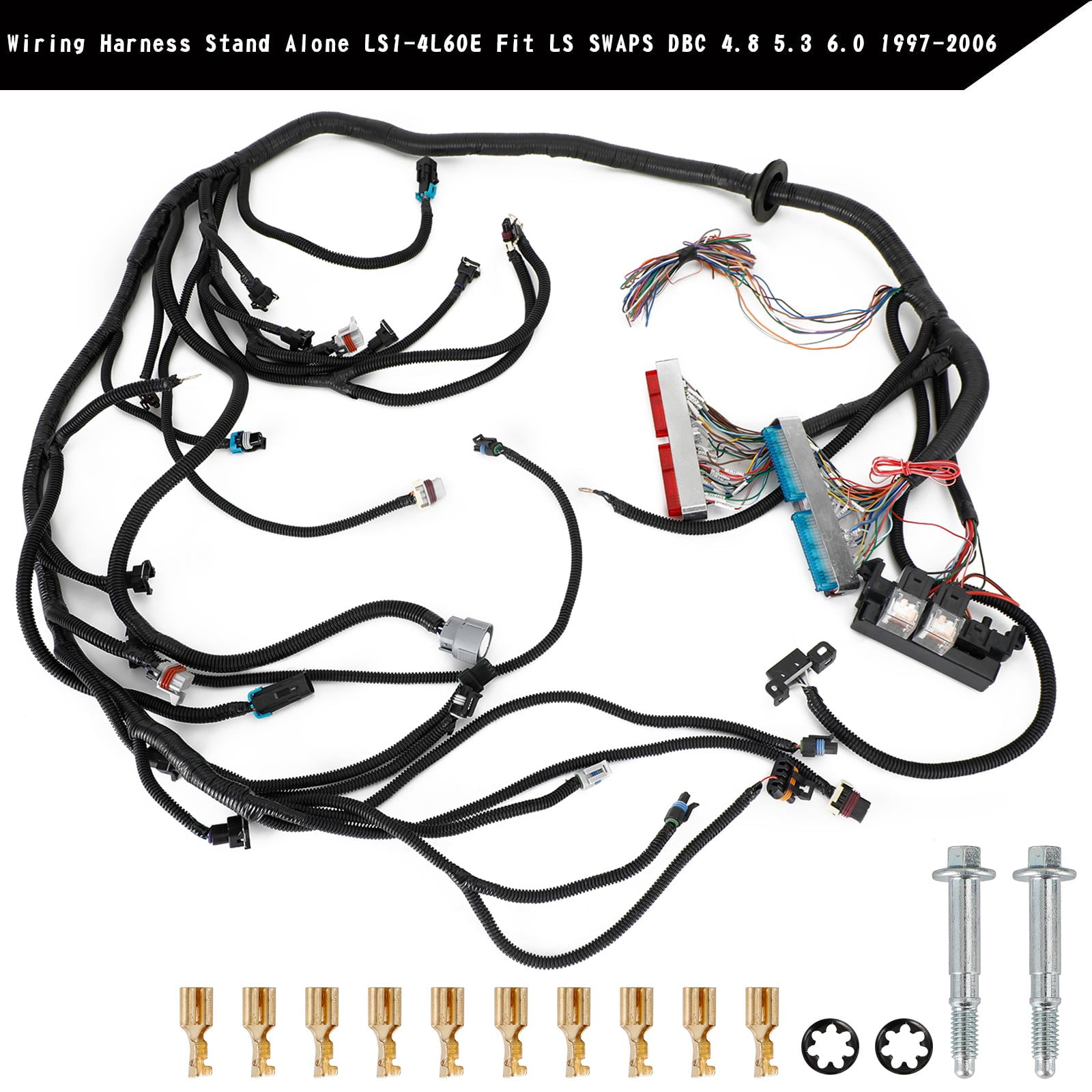 Wiring Harness Stand Alone LS14L60E Fit LS SWAPS DBC 4.8 5.3 6.0 1997
