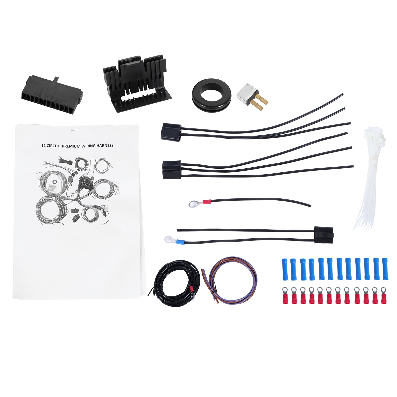Wiring Harness, Universal Wiring Harness, Automotive Wiring Kit 12