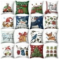 thumbnail image 1 of Wirlsweal Throw Pillow Cover Soft Breathable Decorative Christmas Cushion Case Home Hotel Office Dorm Use for Daily Life, 1 of 8