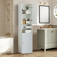 Wirrytor 71 inches Tall Bathroom Storage Linen