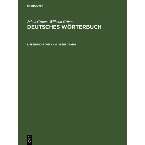 Wirt - Wissensdrang, (Hardcover)