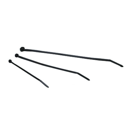 WirthCo 80111 11" Cable Tie - Black, Pack of 100