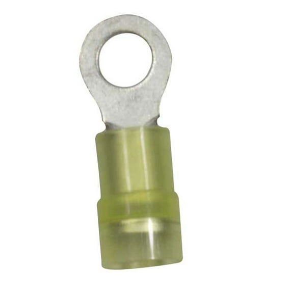 WirthCo 80863 Nylon Ring Terminal - #10 Stud, 12-10 AWG, Pack of 5