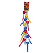 Funnel King 32197 Twelve Flexible Spout Funnels On Clip Strip