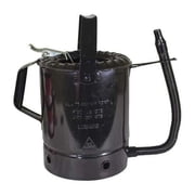 Wirthco W48-94496 5 qt. Galvanized Measuring Container with Flex Spout, Black