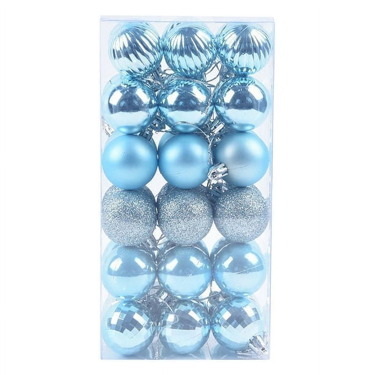 Wirziis Christmas Ornaments 36-Pack Christmas Ball Ornaments with ...