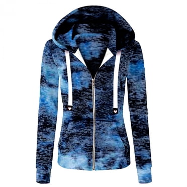 BXINGOHAI Hooded Sweatshirts for Women Full Zip Hoodies Shirts Casual ...