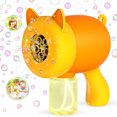 thumbnail image 1 of WisToyz Bubble Machine, Cat Bubble Blower Gun with Bubble Solution, Anti-leakage Bubble Maker for Kids, 1 of 8