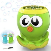 WisToyz Bubble Machine Octopus Bubble Blower 3000+ Bubbles per Minute, Automatic Bubble Machine for Kids Easy to Use Bubble Maker for Indoor Outdoor, Bubble Solution Included 3 AA Batteries Needed