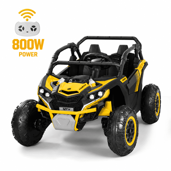 Wisairt 24V Ride on Toys 4WD Ride on Cars with Remote Control, 2 XL ...