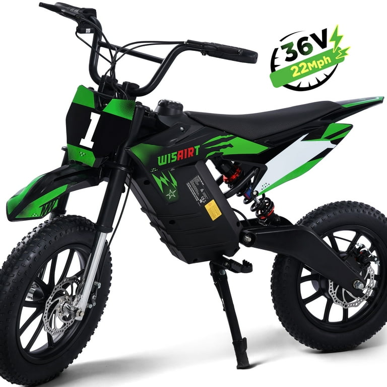 Wisairt 36V Electric Dirt Bike, 900W Electric Motorcycle for Teens