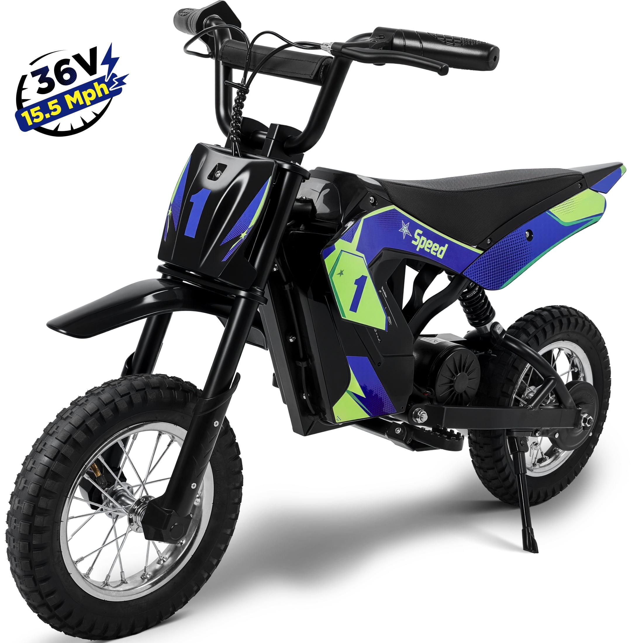Wisairt 36V Kids Electric Dirt Bike, MPH Electric Motorcycle