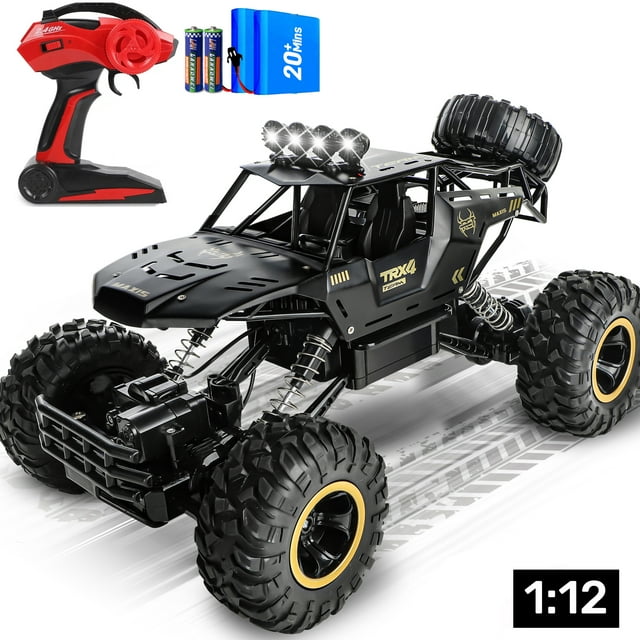 Wisairt Large RC Cars, 112 4WD Large Remote Control Monster Truck 2.4