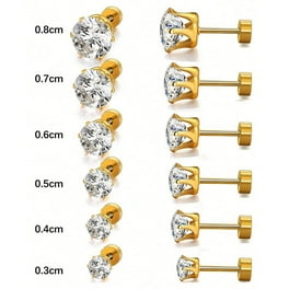 316L Surgical Steel Square Flat Back 8mm Stud Earrings 316L Surgical Steel Square Flat Back 8mm Stud Earrings