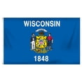 thumbnail image 1 of Wisconsin 3ft. x 5ft. Spectra Pro Flag, 1 of 1