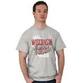 thumbnail image 1 of Wisconsin America Dairyland Map Shape Plus Size Crewneck Graphic Tee Shirt Brisco Brands 5X, 1 of 3
