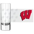 thumbnail image 1 of Wisconsin Badgers 2.5oz. Satin-Etched Tall Shot Glass, 1 of 2