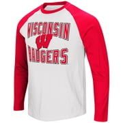 Wisconsin Badgers Colosseum "Cajun" Style Raglan LS T-Shirt (XL)