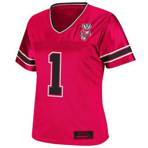 Wisconsin Badgers Colosseum Women's Football Jersey