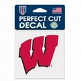 thumbnail image 1 of Wisconsin Badgers Decal 4x4 Perfect Cut Color, 1 of 1