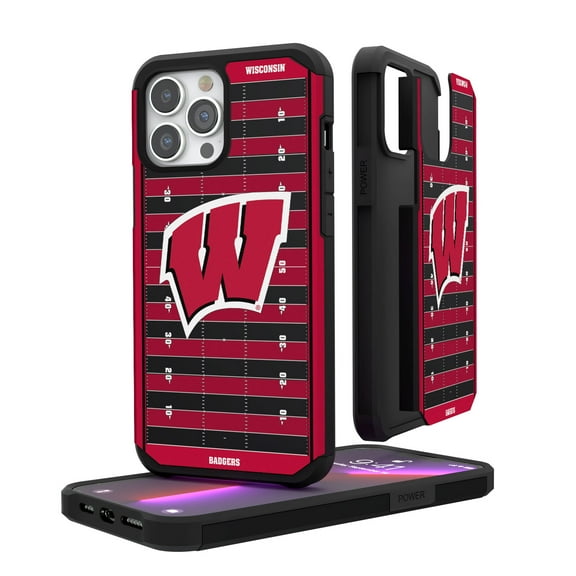Wisconsin Badgers Field iPhone Rugged Case
