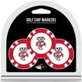 thumbnail image 1 of Wisconsin Badgers Golf Chip 3-Pack Set, 1 of 3