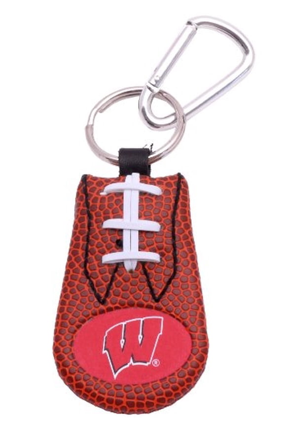 Wisconsin Badgers Keychain - Classic Football