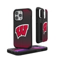 thumbnail image 1 of Wisconsin Badgers Linen Logo iPhone Rugged Case, 1 of 2