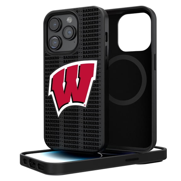 Wisconsin Badgers Primary Logo iPhone Magnetic Bump Case