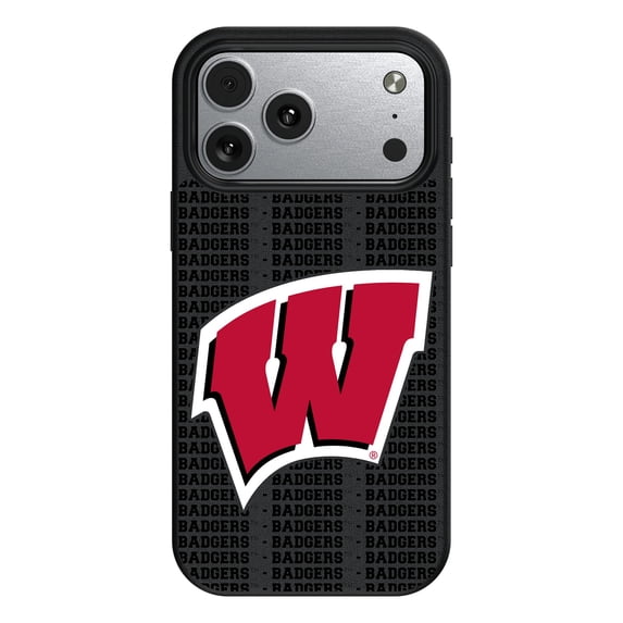 Wisconsin Badgers Primary Logo iPhone Magnetic Bump Case