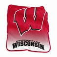 thumbnail image 1 of Wisconsin Badgers Raschel Throw, 1 of 2
