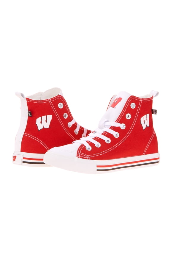 Wisconsin Badgers SKICKS High-Top Shoes