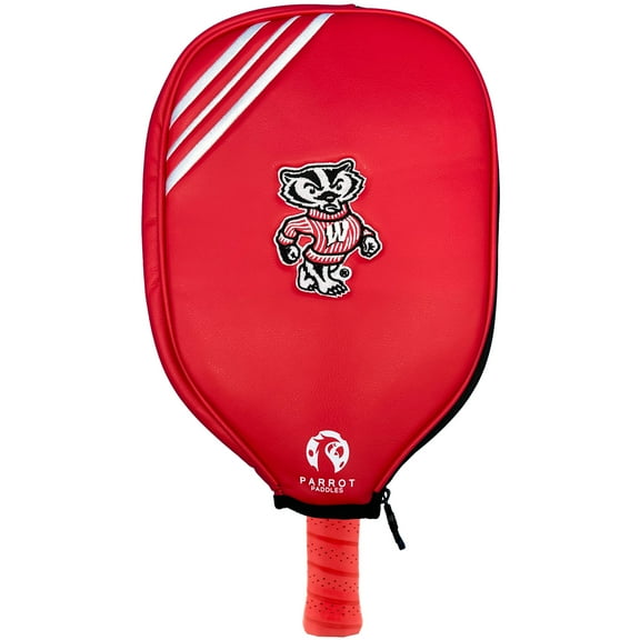 Wisconsin Badgers Team Logo Pickleball Cover