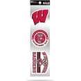 thumbnail image 1 of Wisconsin Badgers Triple Retro Throwback Spirit Decals Flat Vinyl Auto Home Sticker Sheet University of, 1 of 7