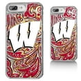 thumbnail image 1 of Wisconsin Badgers iPhone Glitter Paisley Design Case, 1 of 1